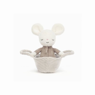 Jellycat Rock-a-Bye Mouse New Zealand | TVDOW9830